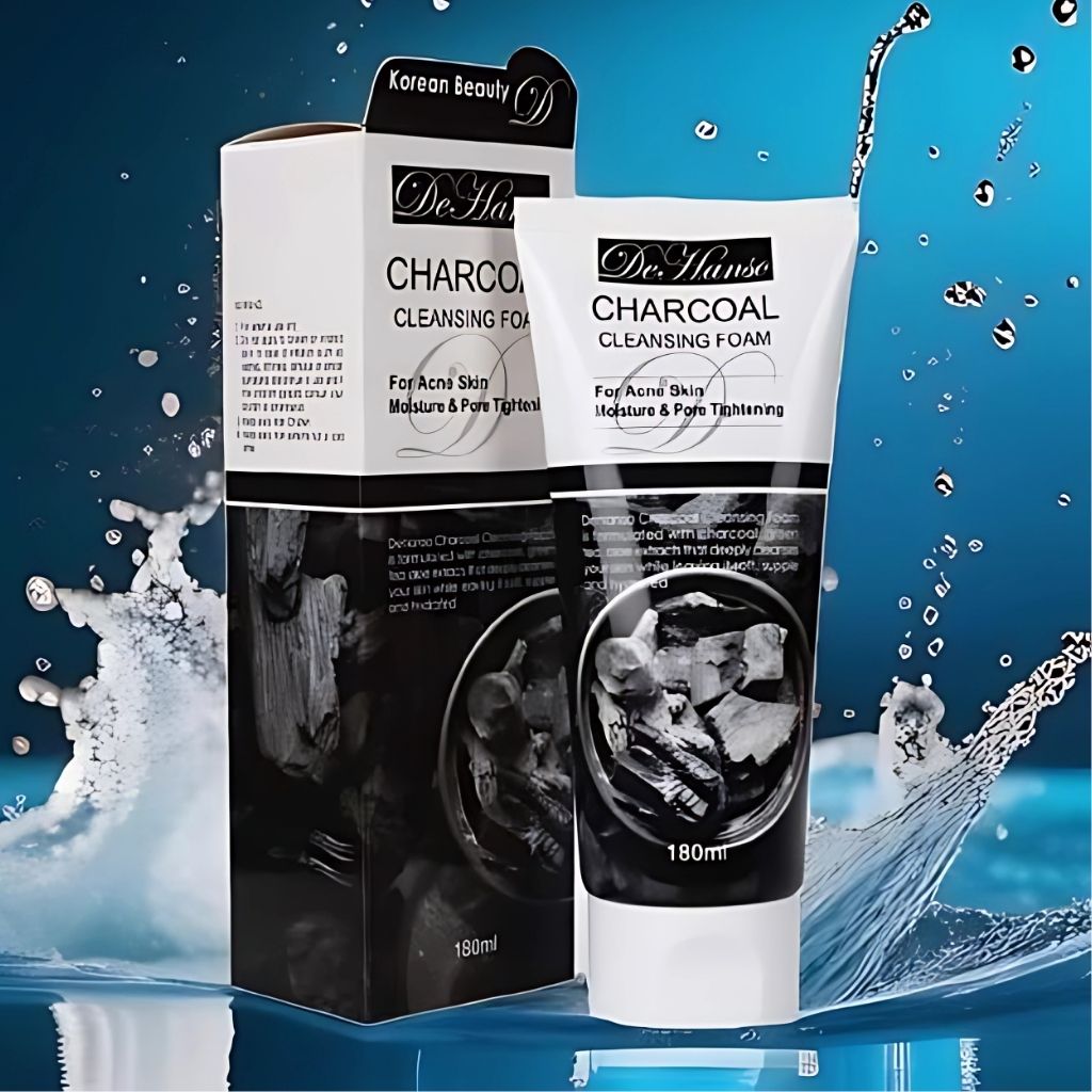 DeHanso Charcoal Foam Cleanser – Deep Detox and Purification