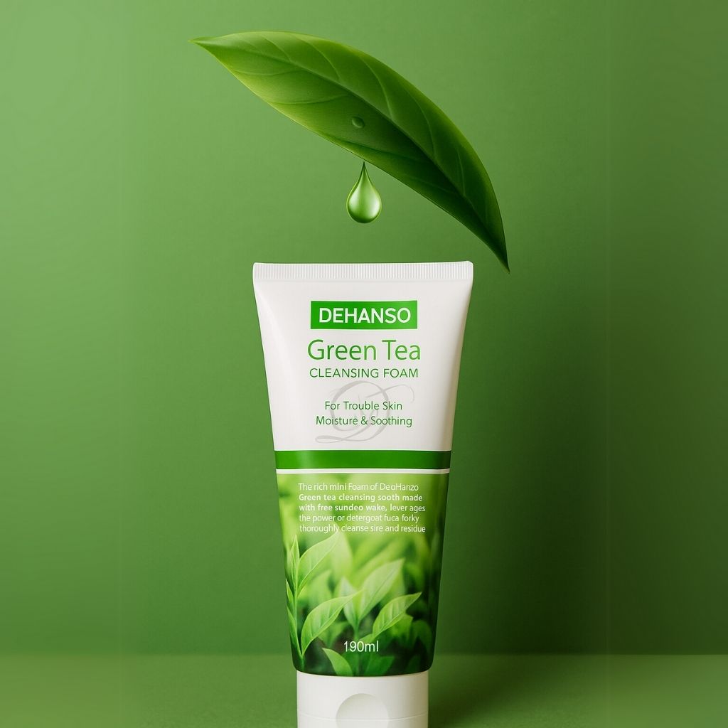 DeHanso Green Tea Foam Cleanser – Soothing Power