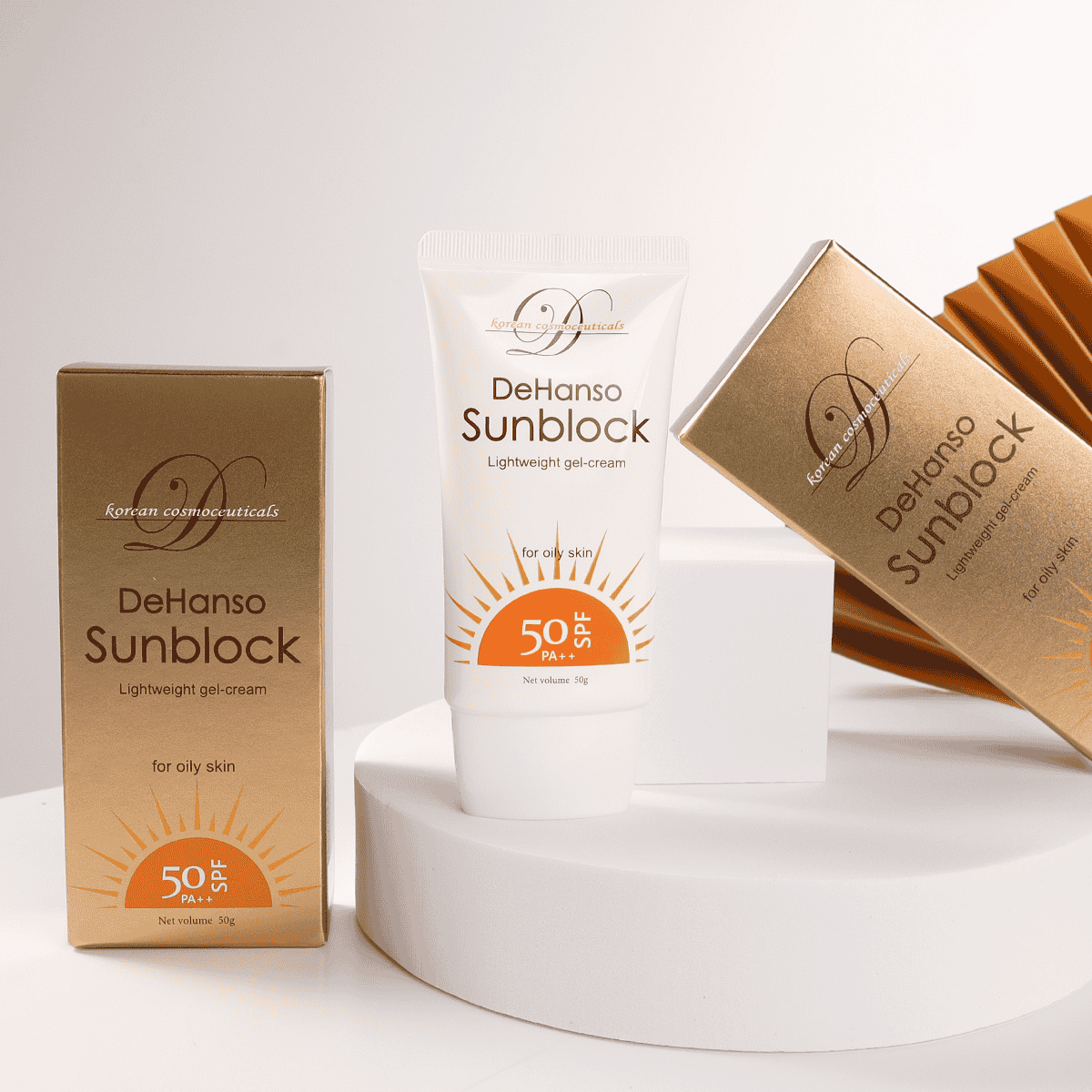 Buy DeHanso Sunblock Oily in Jordan. A matte Korean SPF designed for oily and acne-prone skin with shine control and fast absorption.